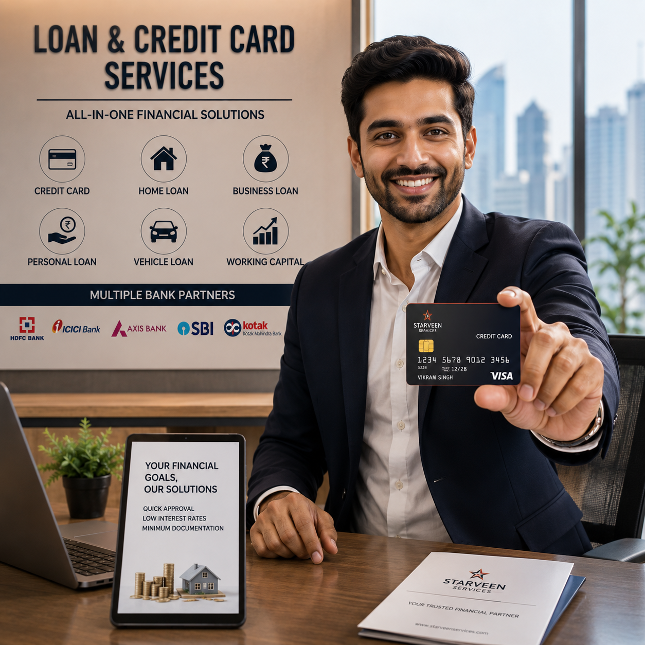 Starveen Credit Card Services